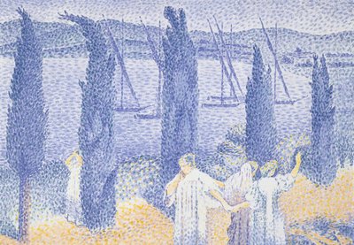 Die Promenade, 1897 von Henri Edmond Cross